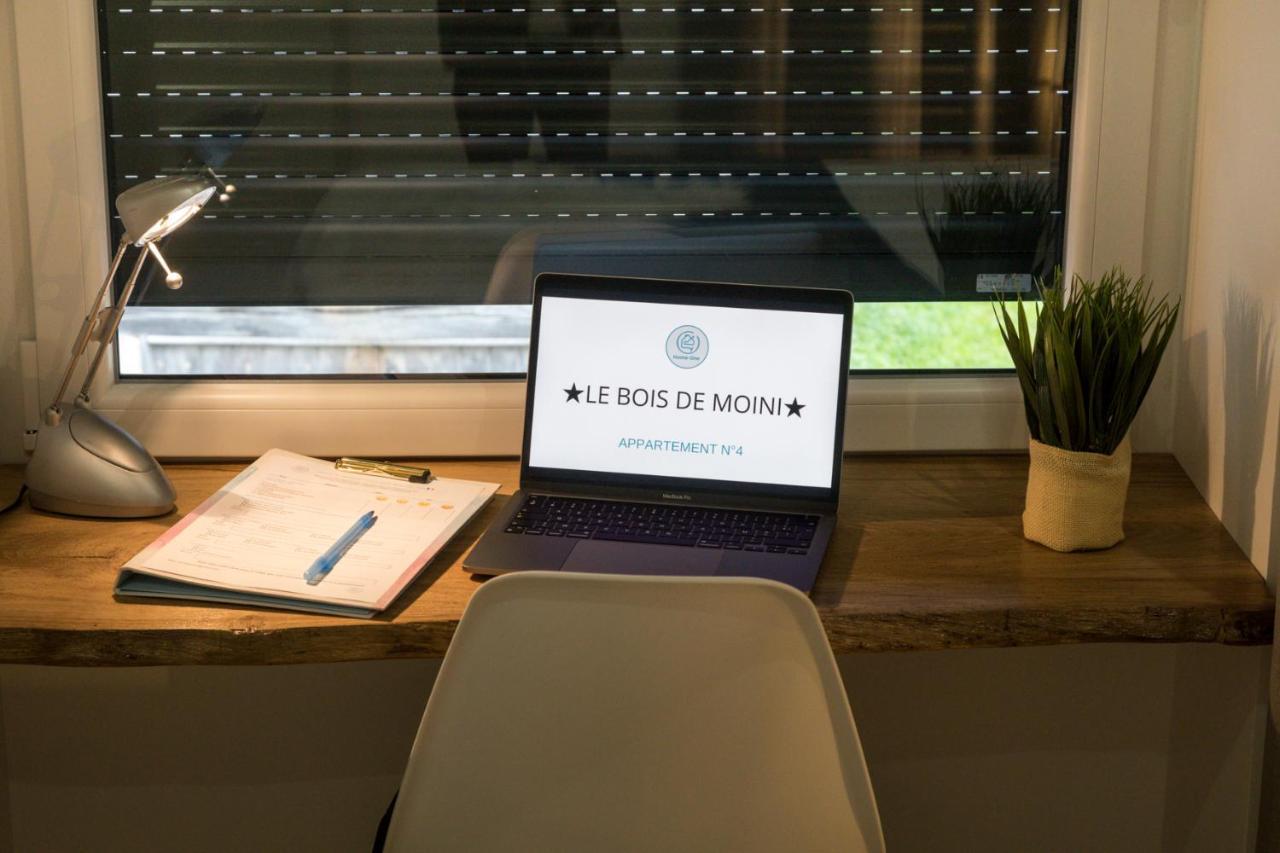 Appart-Hotel N 4 Calme Avec Terrasse, Wi-Fi Haut Debit, Petit-Dejeuner, Room-Service Et Parking Prive Chouzelot Eksteriør billede