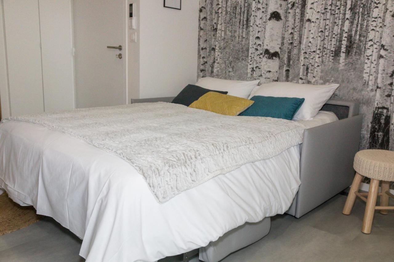 Appart-Hotel N 4 Calme Avec Terrasse, Wi-Fi Haut Debit, Petit-Dejeuner, Room-Service Et Parking Prive Chouzelot Eksteriør billede