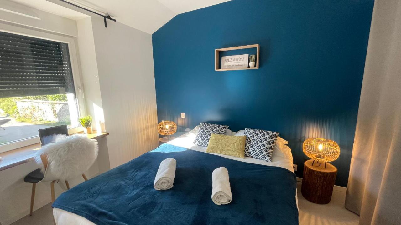 Appart-Hotel N 4 Calme Avec Terrasse, Wi-Fi Haut Debit, Petit-Dejeuner, Room-Service Et Parking Prive Chouzelot Eksteriør billede